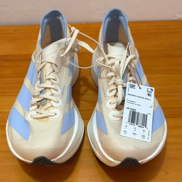 adidas Shoes Adidas Adizero Adios Pro Cream And Blue Shoes